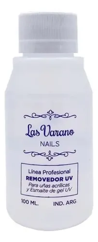 Removedor De Esmalte Líquido Las Varano 120 Ml
