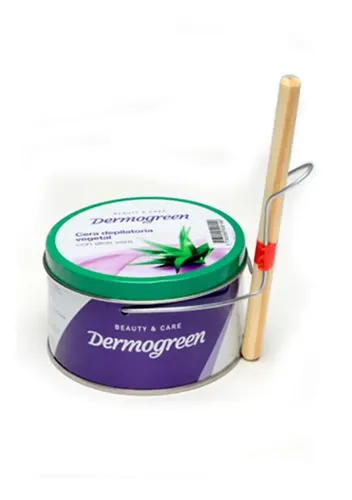 Cera Depilatoria Vegetal En Lata Cruelty Free Dermogreen