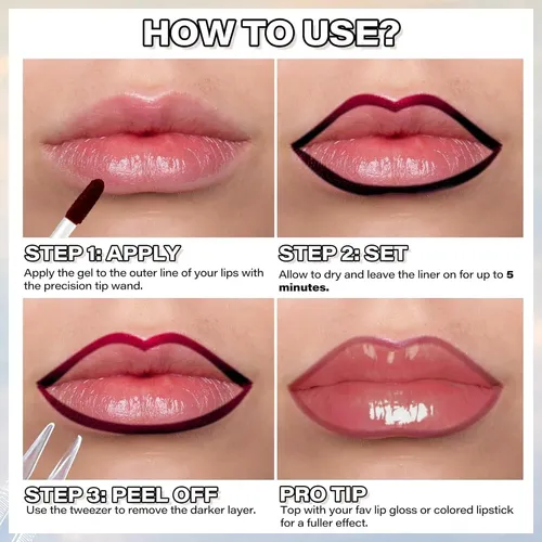 Delineador Labial Peel Off Cilrofelr Mauve 20g