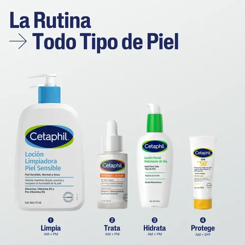 Cetaphil Vitamin C Serum Iluminador Facial Pieles Sensibles