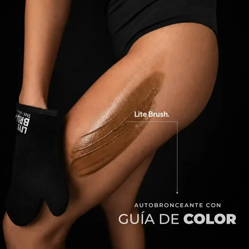 Autobronceante Mousse 150ml + Guante Aplicador Litebrush