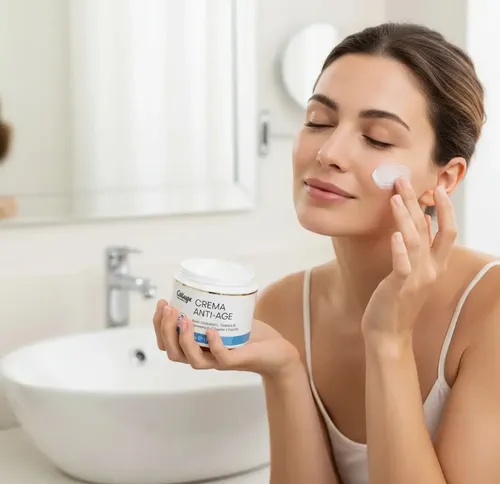 Crema Antiage Con Hialurónico Vit E Colágeno 50g Collage