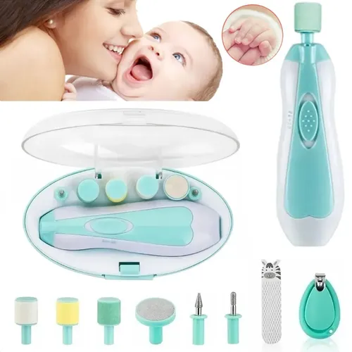 Juego De Lima De Uñas Eléctrica Para Adultos Y Bebés
