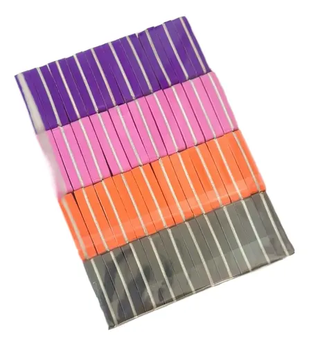 Lima Sponge Mini Buffer 100/180 Mely Pulidora Uñas X40 U