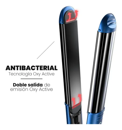 Gama Iq Perfetto Plancha Y Buclera 2 En 1 Color Negra 250°c