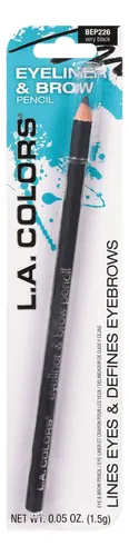 L.a. Colors Lápiz Delineador De Ojos Y Cejas Negro