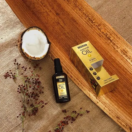 Capilatis Óleo Capilar Natural Oil Con Aceite De Argán 60 Ml