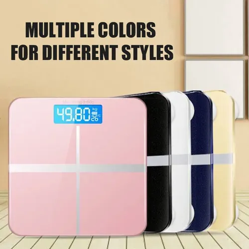 Báscula De Baño Digital Precisa, Pantalla Lcd Iluminada, Ste