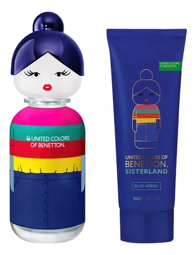 Benetton Sisterland Blue Neroli Set Edt 80ml+ Body Lotion