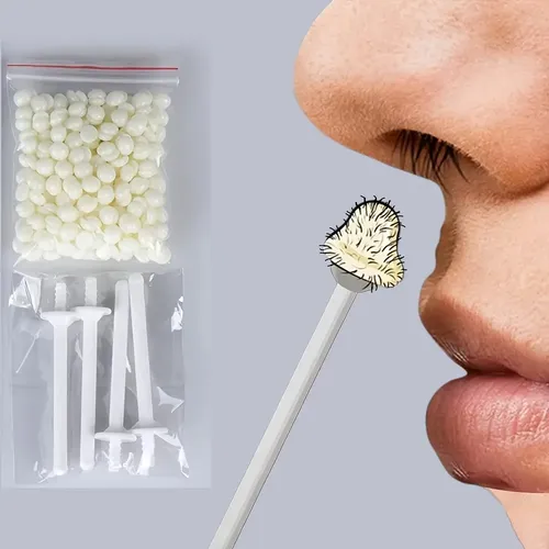 Cera Nasal Portátil Depilación Nariz Uñas Hombre Mujer