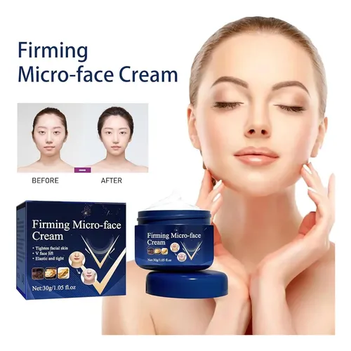 Crema Reafirmante Facial En Forma De V, 30 G, Hidratante Par