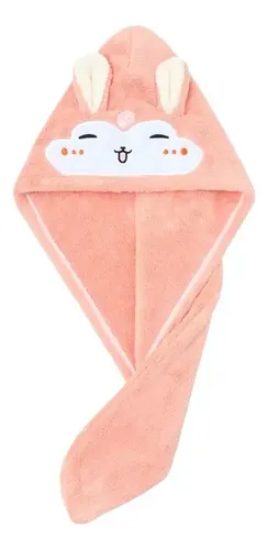 Gorro Secador De Cabello Tipo Turbante Dibujos Animados