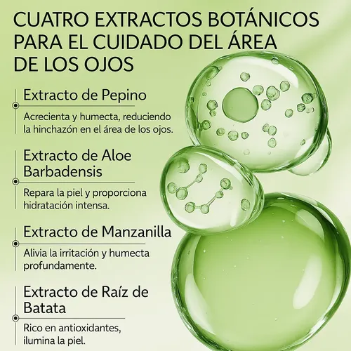 Parches Para Ojeras Lanbena Aloe Vera Hydra-gel 60u Todo Tipo De Piel