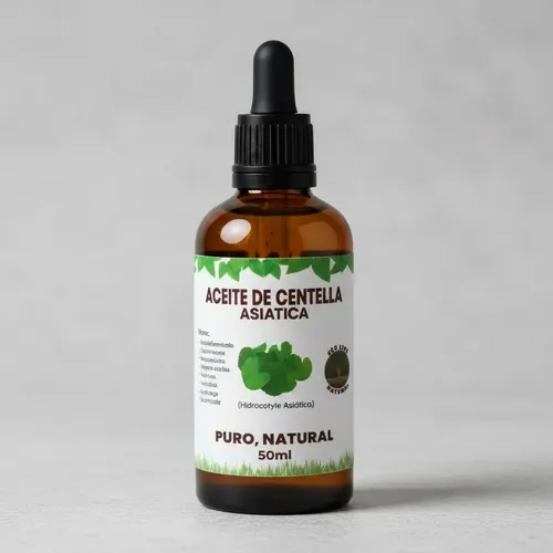 Aceite De Centella Asiática 50ml Natural Celulitis Y Varices