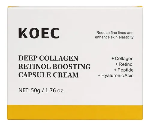 Koec Crema Facial Retinol Colágeno Ácido Hialurónico 50g