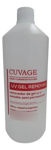 Removedor Líquido de Uñas Cuvage para Gel y Acrílicas con Acetona 1L