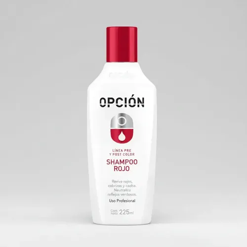 Shampoo Intensificador Cabellos Rojos Cobrizo Caoba 225ml Opción