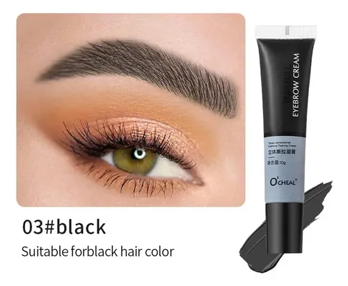 /gel Despegable Para Cejas, 4 Tonos, Impermeable, Semiperman