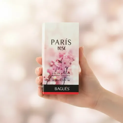 Perfume Eau De Parfum Floral Bagués París Rosé Mujer 50 mL