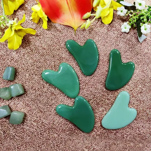 Herramienta De Masaje Facial Gua Sha Ina Beauty Large Heart