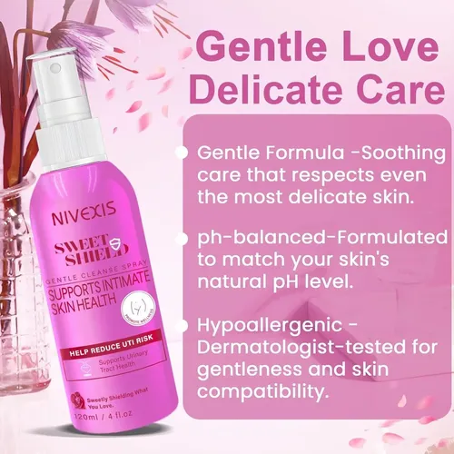 Spray Íntimo Femenino Nivexis 118ml Control Olor Y