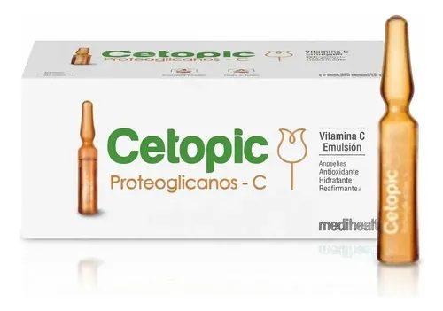 Crema Facial Cetopic Proteoglicanos 30 Ampollas