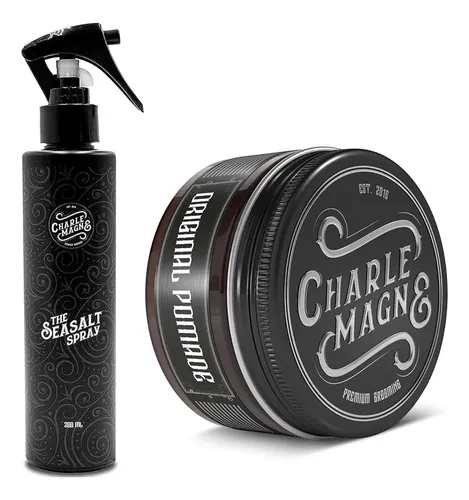 Charlemagne Pack De Peinado Masculino: Sal Marina Spray