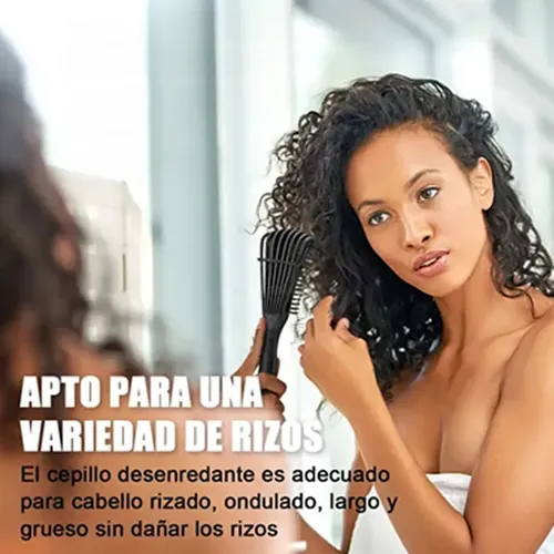 Kit 12 Peines De Cepillo Profesional Para Rizado Style