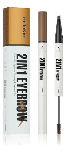 Kit Maquillaje Ojos Con Rímel Delineador Y Lápiz Para Cejas