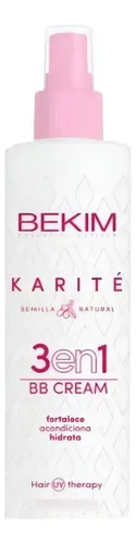 Crema Hidratante Cabello Bb Cream Bekim 3 En 1 Karite 125ml