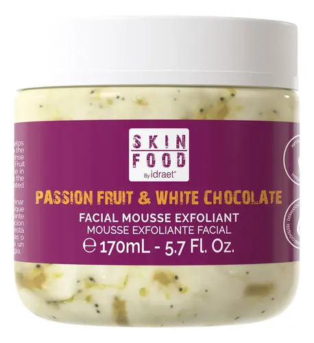 Idraet Skin Food Passion Fruit 170ml Exfoliante Facial Momento de aplicación Día/Noche Tipo de piel Todo tipo de piel