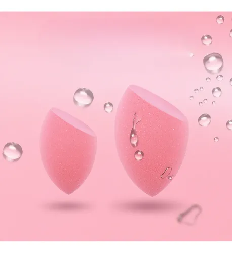 Esponja De Maquillaje Angular De Doble Uso Sin Látex