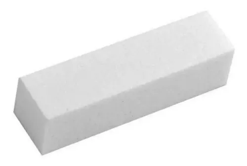 Lima Uñas Bloque Blanco 4 Lados