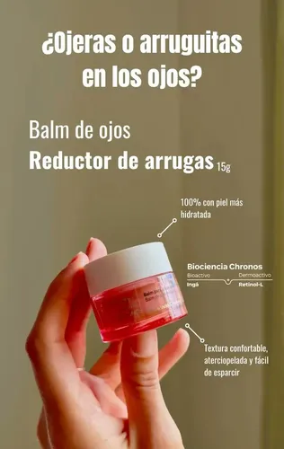 Bálsamo De Ojos Reductor De Arrugas Chronos