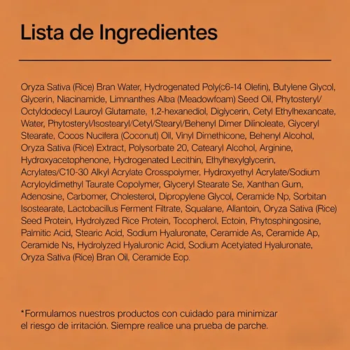 Loción Hidratante De Arroz Beintensive Con Ceramida 70+, 150