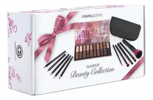 Set de 5 brochas de maquillaje Coastal Scents BC-003 para mezcla