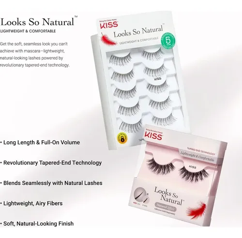 Pestañas Postizas Kiss So Wispy Style Multi Pack