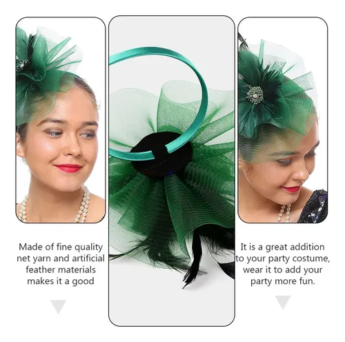 1 Casco Delicado Con Cierre De Gasa Para El Pelo, Elegante,