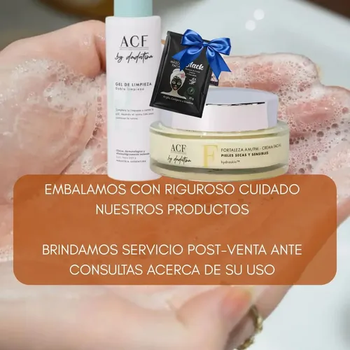 Dadatina Skincare Acf Limpieza Fortaleza Antiarrugas Rosacea