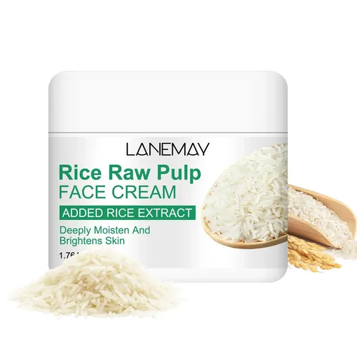 Crema Facial De Pulpa De Arroz Lanemay – Hidrata, Ilumina