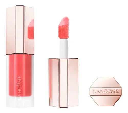 Rubor Líquido Skin Idôle Juicy Blush Lancôme Red Here Right Now