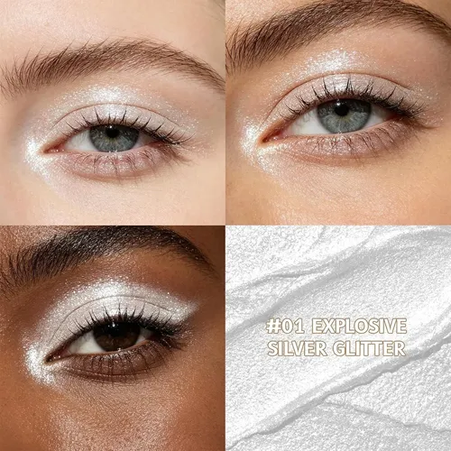 Lápiz Multichrome Glitter Para Ojos U-shinein