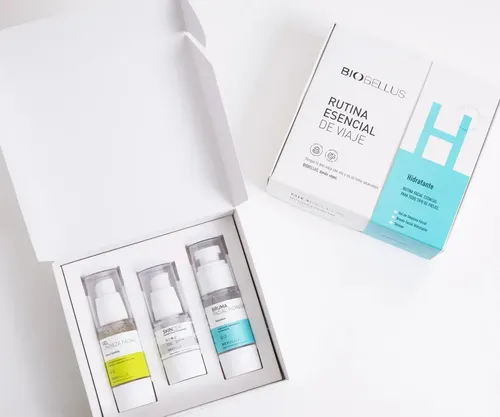 Skincare Rutina Facial Hidratante Kit Viaje Biobellus Full
