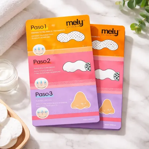 Mely Mascarillas Para Eliminar Puntos Negros 3 En 1