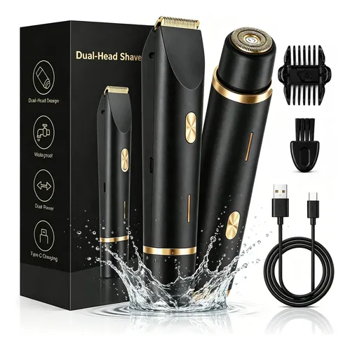 Depiladora Eléctric For Hombre Y Mujer Recargable 2en1 .