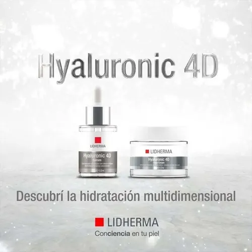 Lidherma Hialuronico Hyaluronic 4d Face Cream X50g