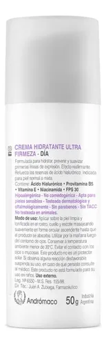 Crema Facial Dermaglós De Día Ultra Firmeza X 50 G
