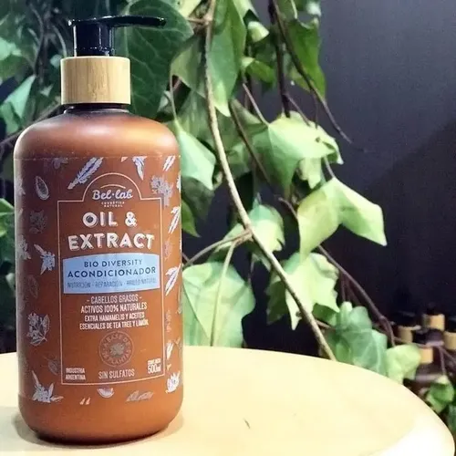 Acondicionador Natural Bel Lab Cabellos Grasos Oil & Extract
