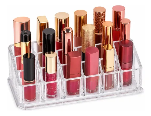 Organizador Acrílico De Labiales 18 Espacios