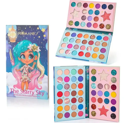 Set De Maquillaje Paleta Sombras Regalo Para Mujeres Ojos